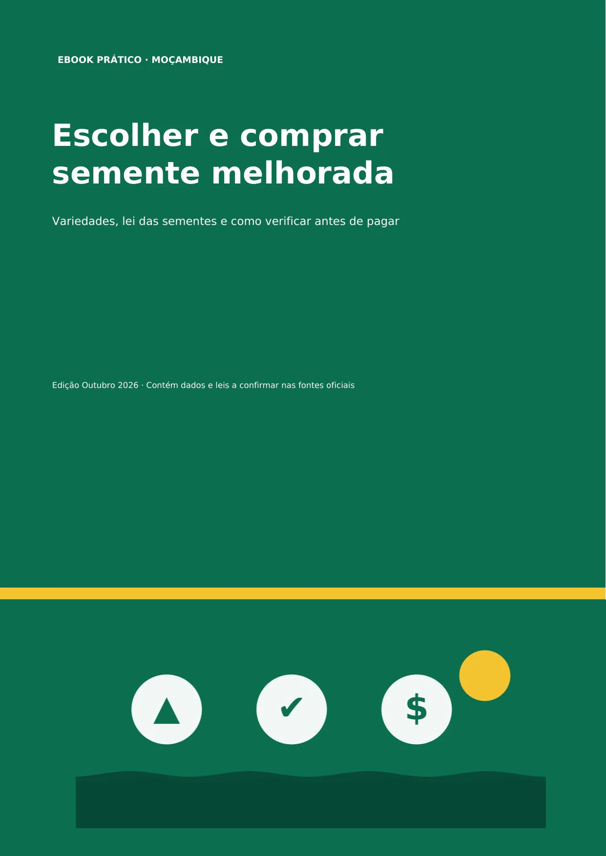 44 · Escolher e comprar semente melhorada