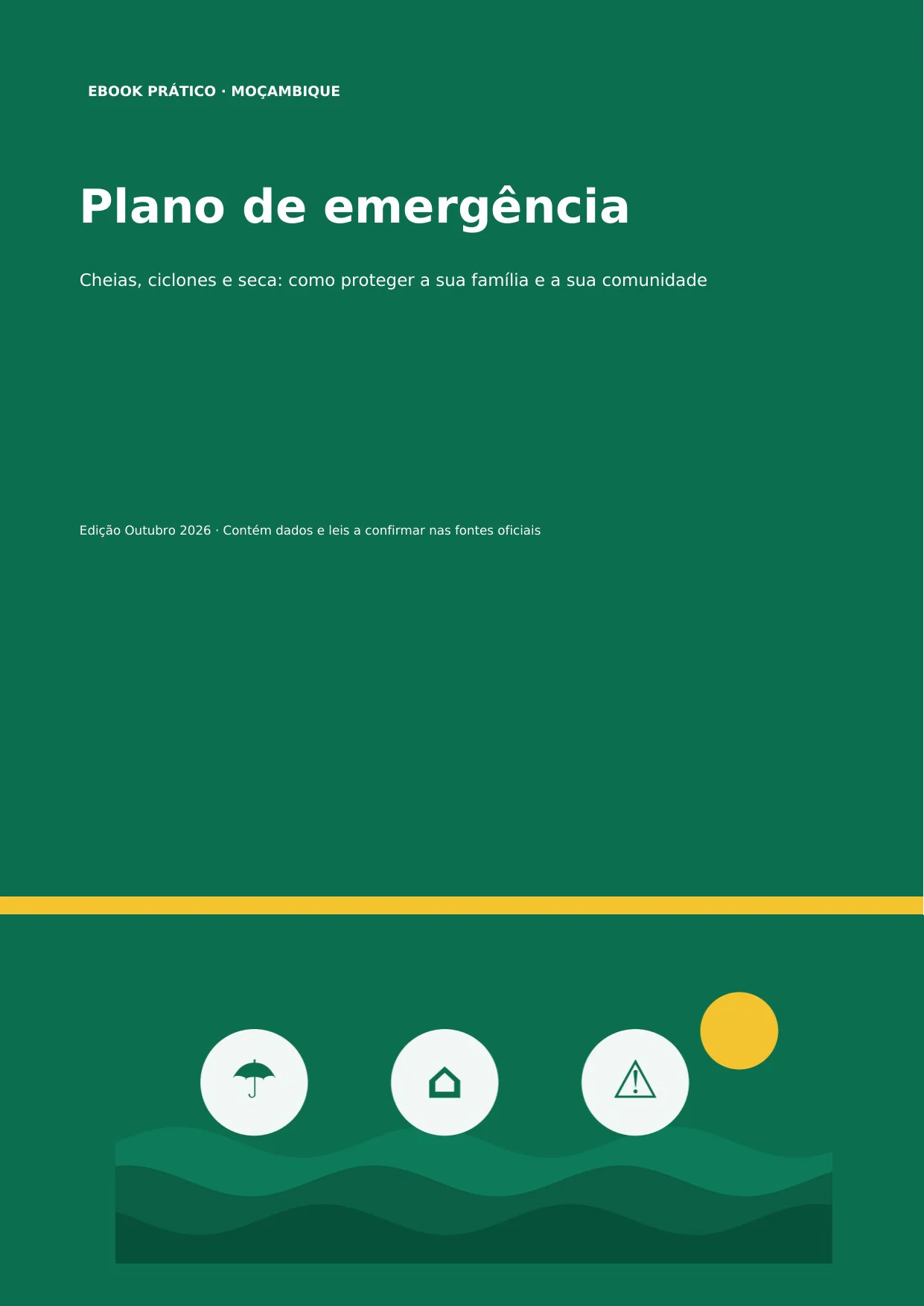 84 · Plano de emergência