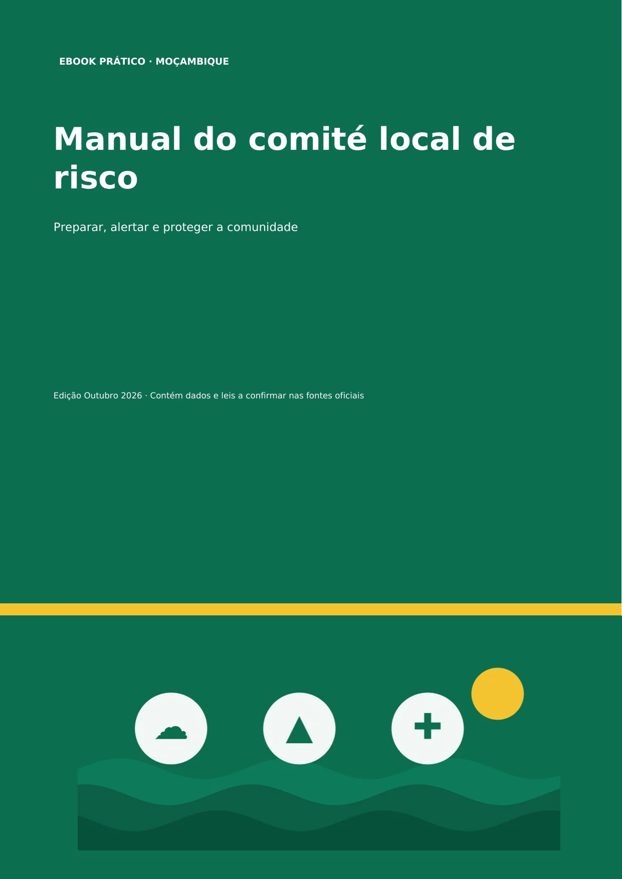 85 · Manual do comité local de risco