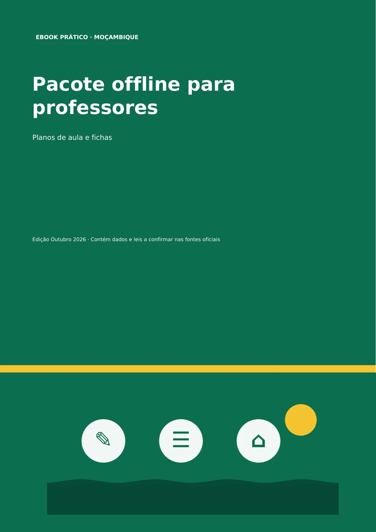 92 · Pacote offline para professores