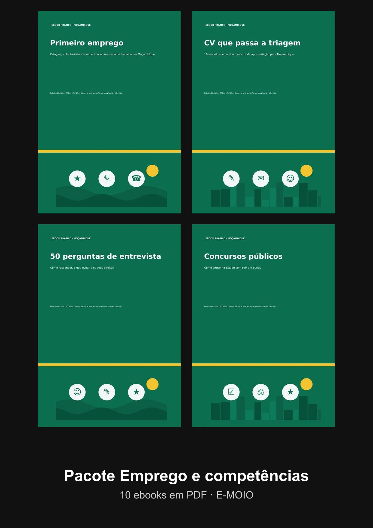 Pacote Emprego e competências