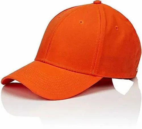 Chapéu Boné Snapback Laranja Unissex Casual Ajustável