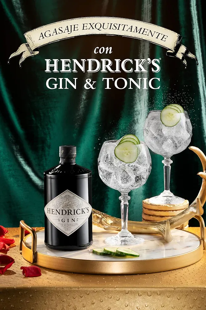 Gin Inglês Hendricks 750 ml