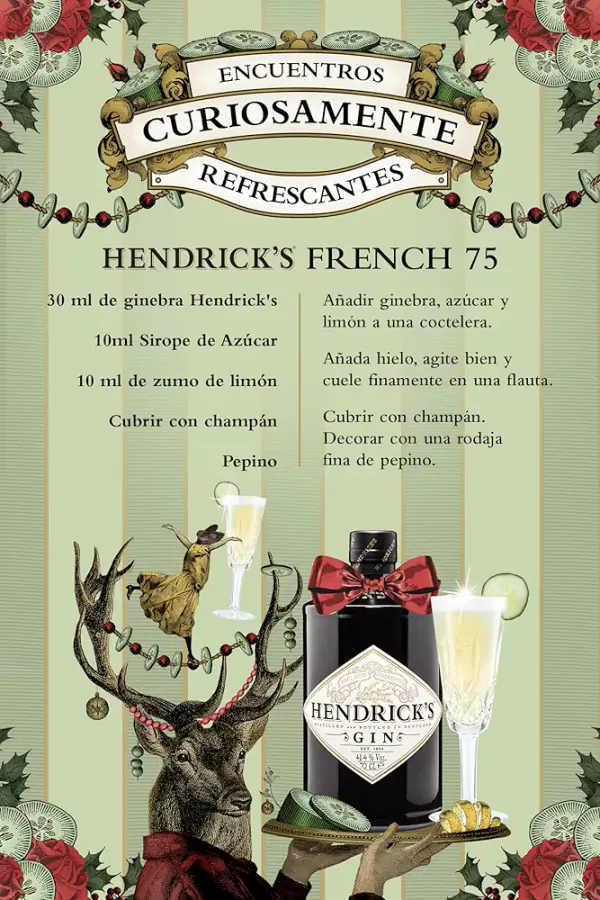 Gin Inglês Hendricks 750 ml