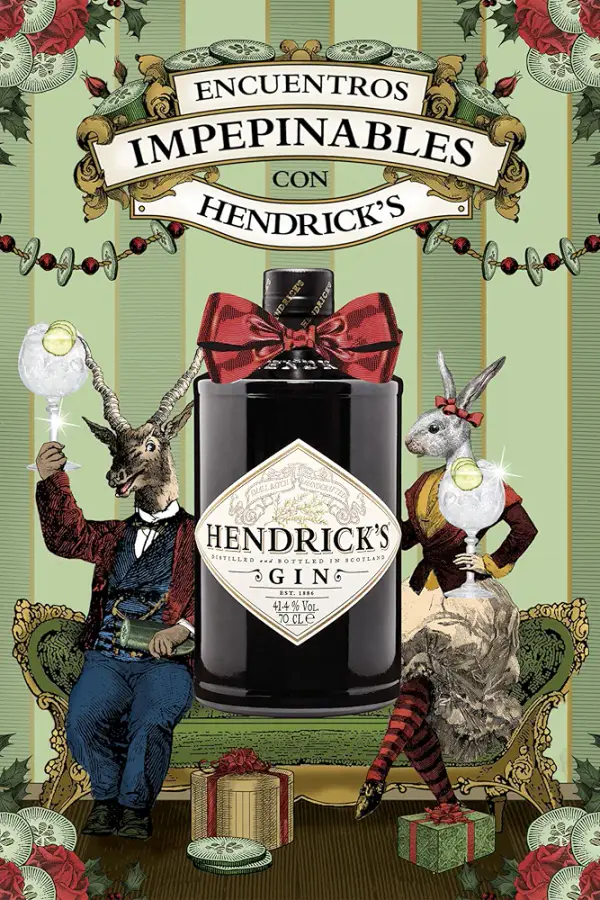 Gin Inglês Hendricks 750 ml