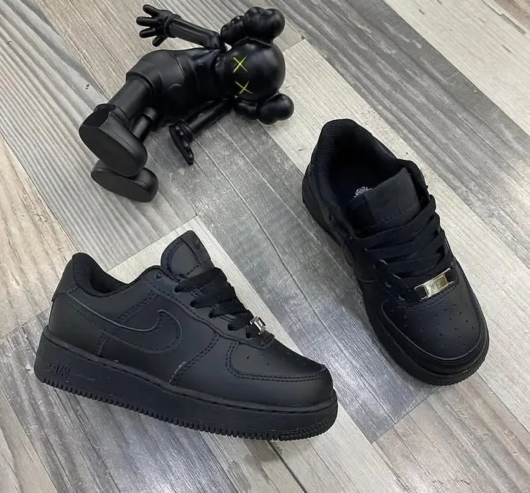 Tênis Nike Air Force 1 Infantil Preto