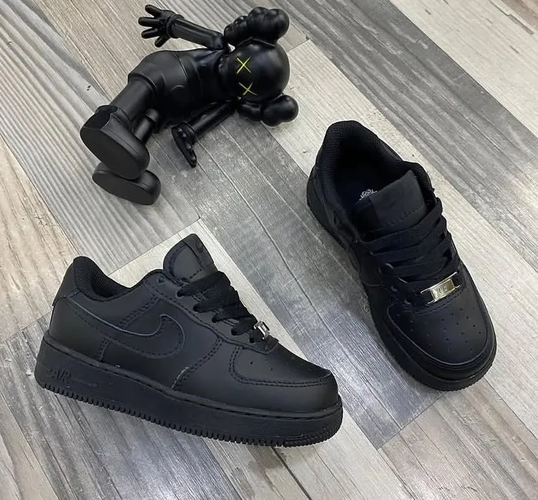 Tênis Nike Air Force 1 Infantil Preto