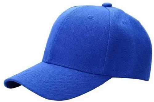Chapéu Boné Snapback Azul Unissex Casual Ajustável