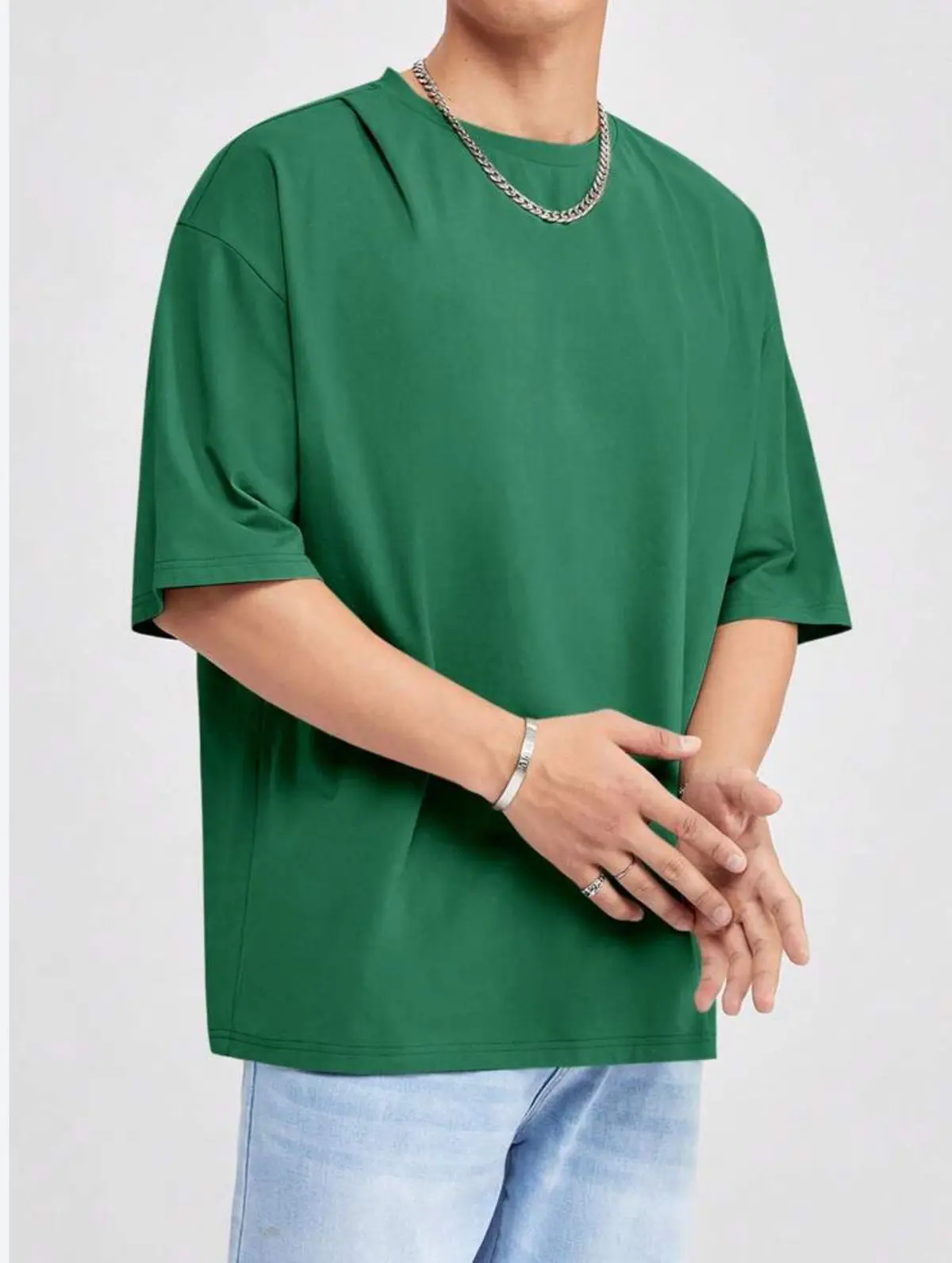 Camiseta KingSize Masculina Grande & Alta No Sweat com Gola Redonda