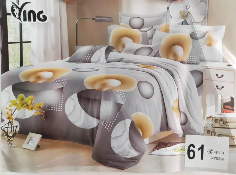 Conjunto de Lençóis e Fronhas Moderno
