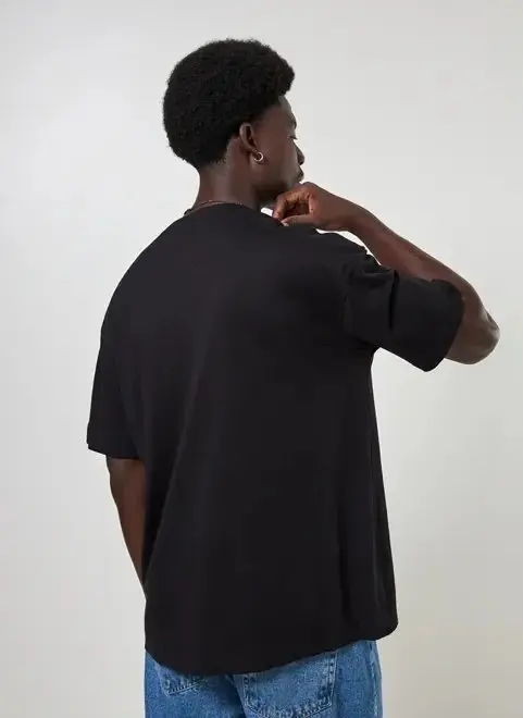 Camiseta KingSize Masculina Grande & Alta No Sweat com Gola Redonda