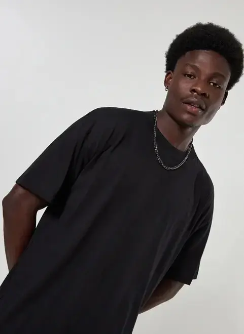 Camiseta KingSize Masculina Grande & Alta No Sweat com Gola Redonda