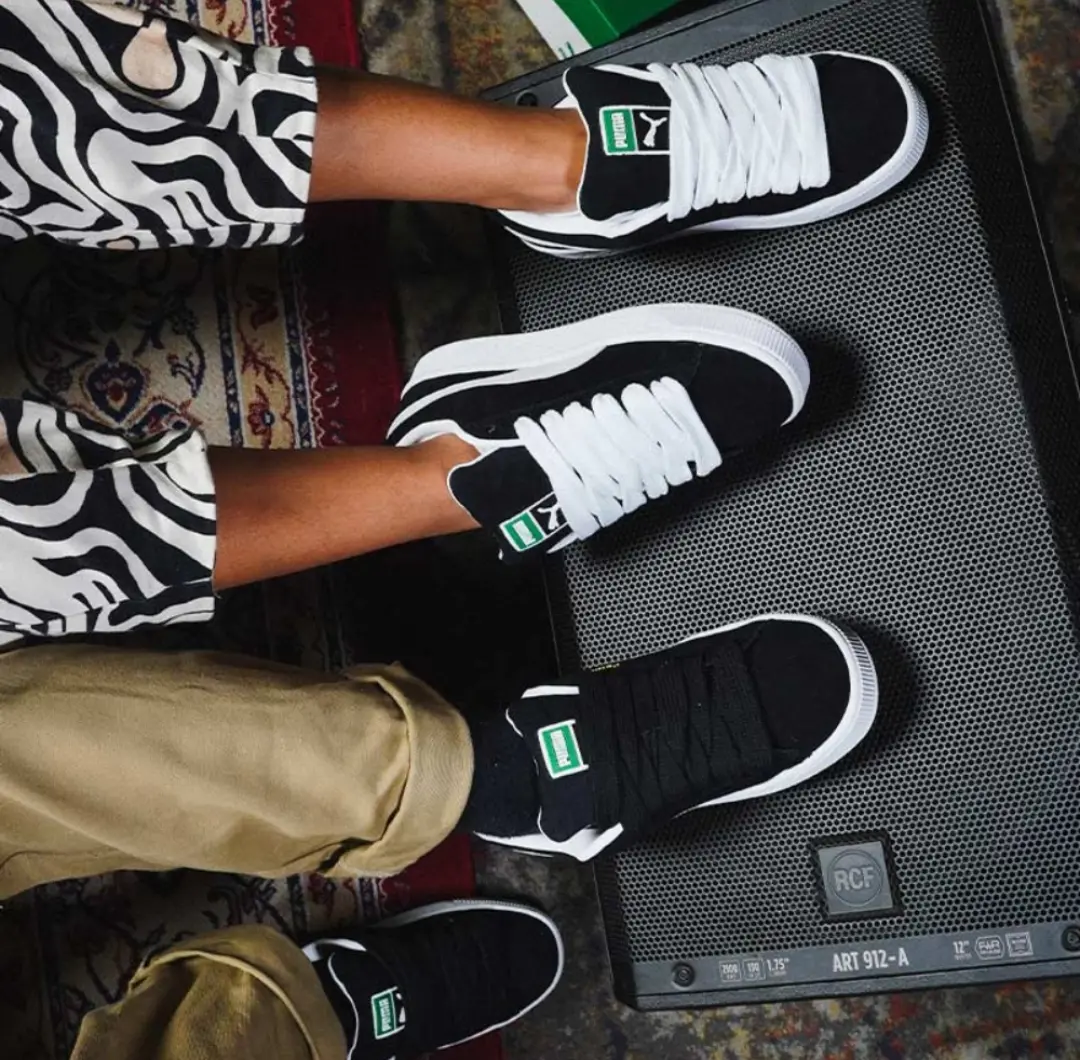 Puma Suede XL Black White
