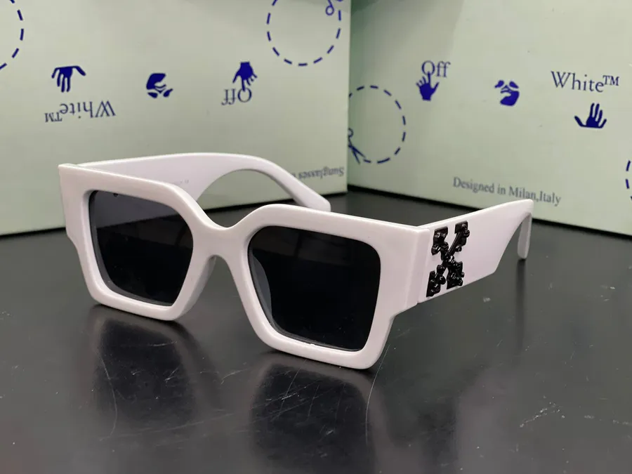 Óculos OFF White Visionary · Preto / Branco