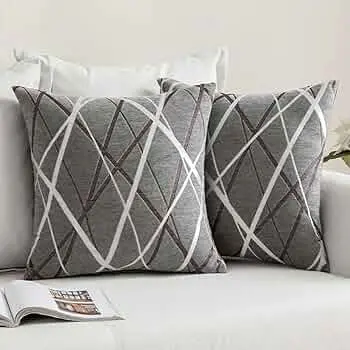Almofada Decorativa Luxo com Estampa Geométrica