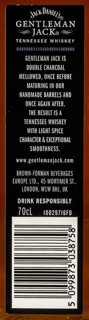 Jack Daniels Gentleman Jack