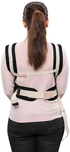 Mochila Porta-Bebê Confortável Azul-Marinho