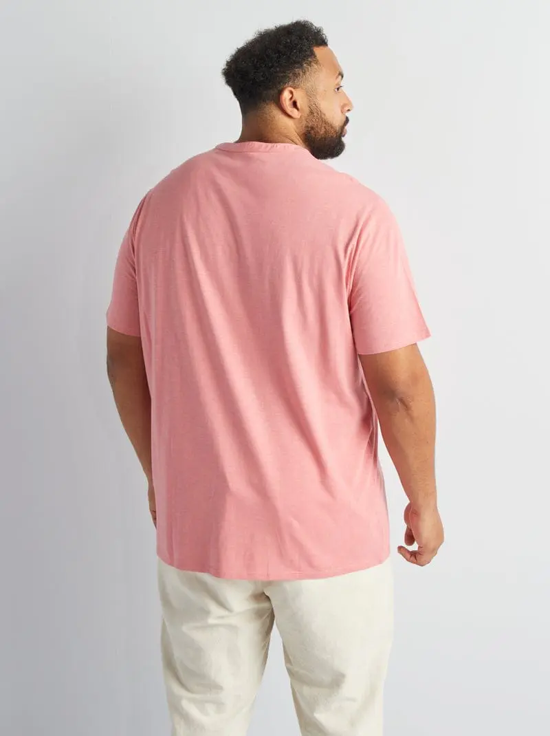 Camiseta KingSize Masculina Grande & Alta No Sweat com Gola Redonda
