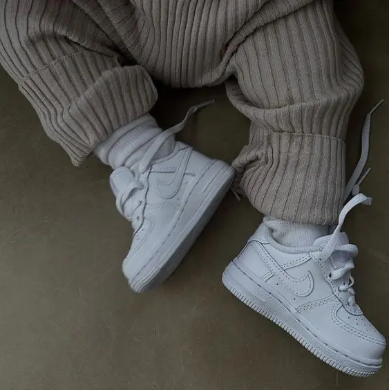Tênis Nike Air Force 1 Infantil Branco