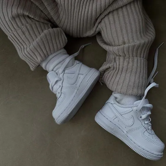 Tênis Nike Air Force 1 Infantil Branco