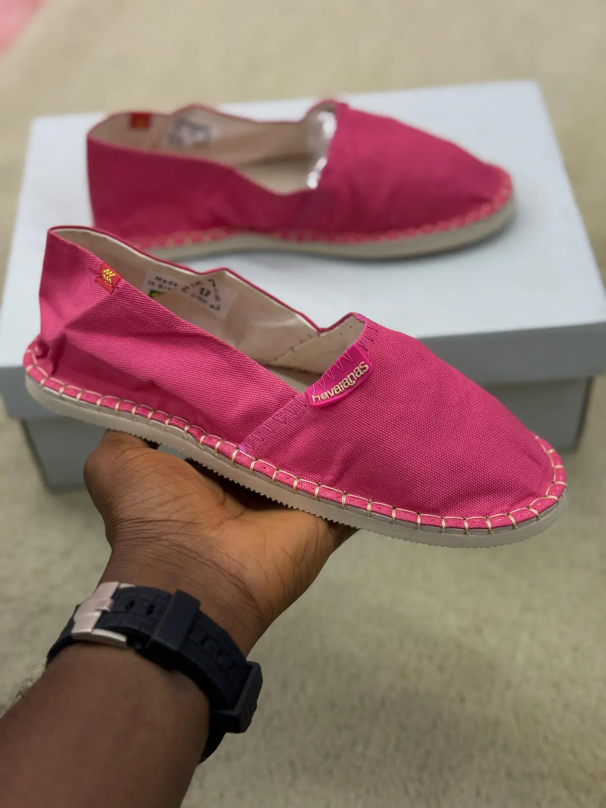 Alpargata Havaianas Trama Vermelho