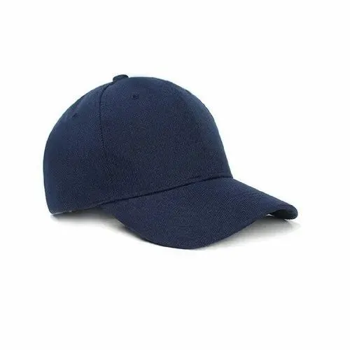 Chapéu Boné Snapback Azul Escuro Unissex Casual Ajustável