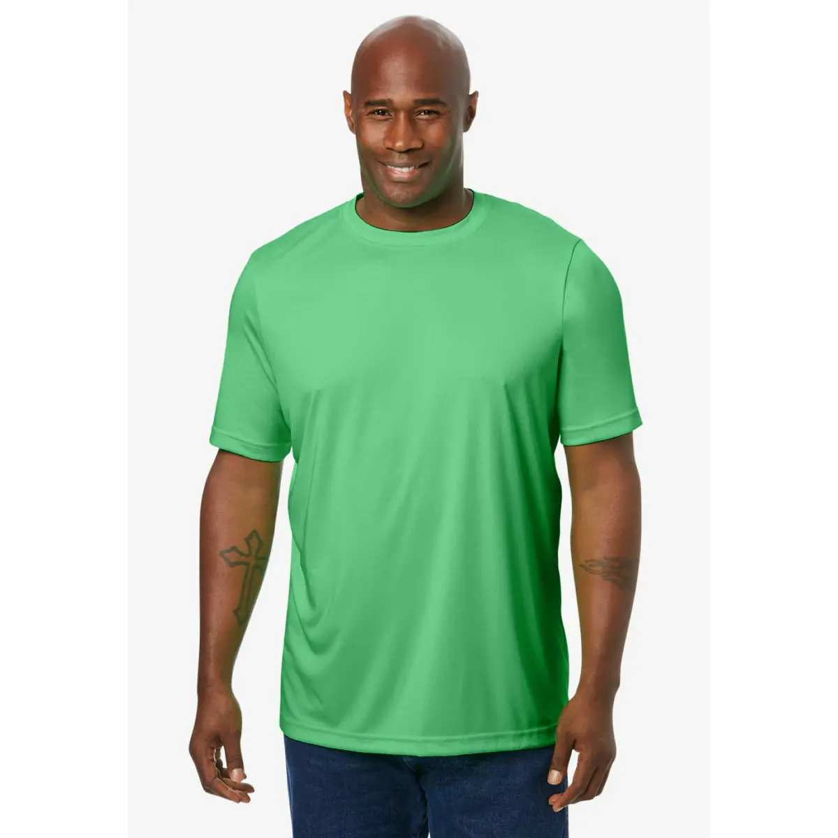 Camiseta KingSize Masculina Grande & Alta No Sweat com Gola Redonda