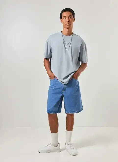 Camiseta KingSize Masculina Grande & Alta No Sweat com Gola Redonda