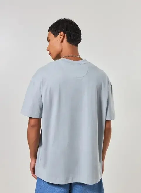 Camiseta KingSize Masculina Grande & Alta No Sweat com Gola Redonda