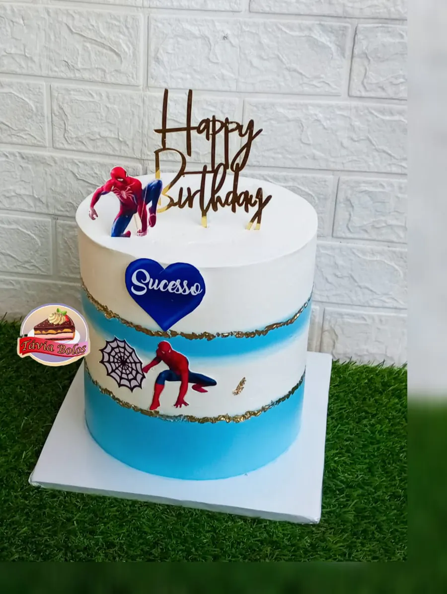 Bolo de Aniversário Homem-Aranha