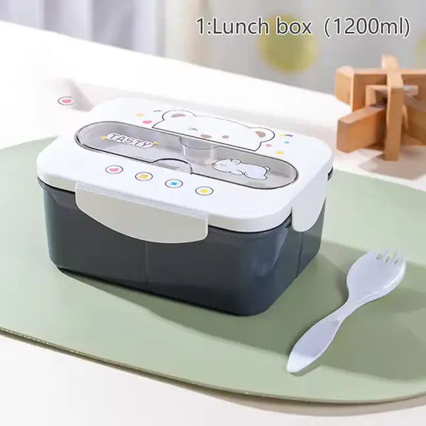 Conjunto Lancheira e Copo de Água Kawaii - Estilo Estudante