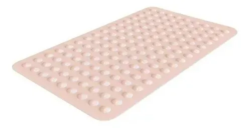 Tapete de banho antiderrapante branco Theramart Th400148t