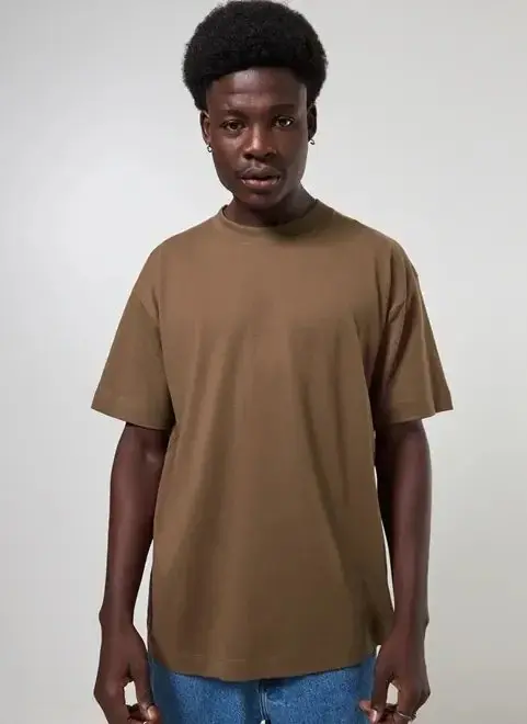 Camiseta KingSize Masculina Grande & Alta No Sweat com Gola Redonda