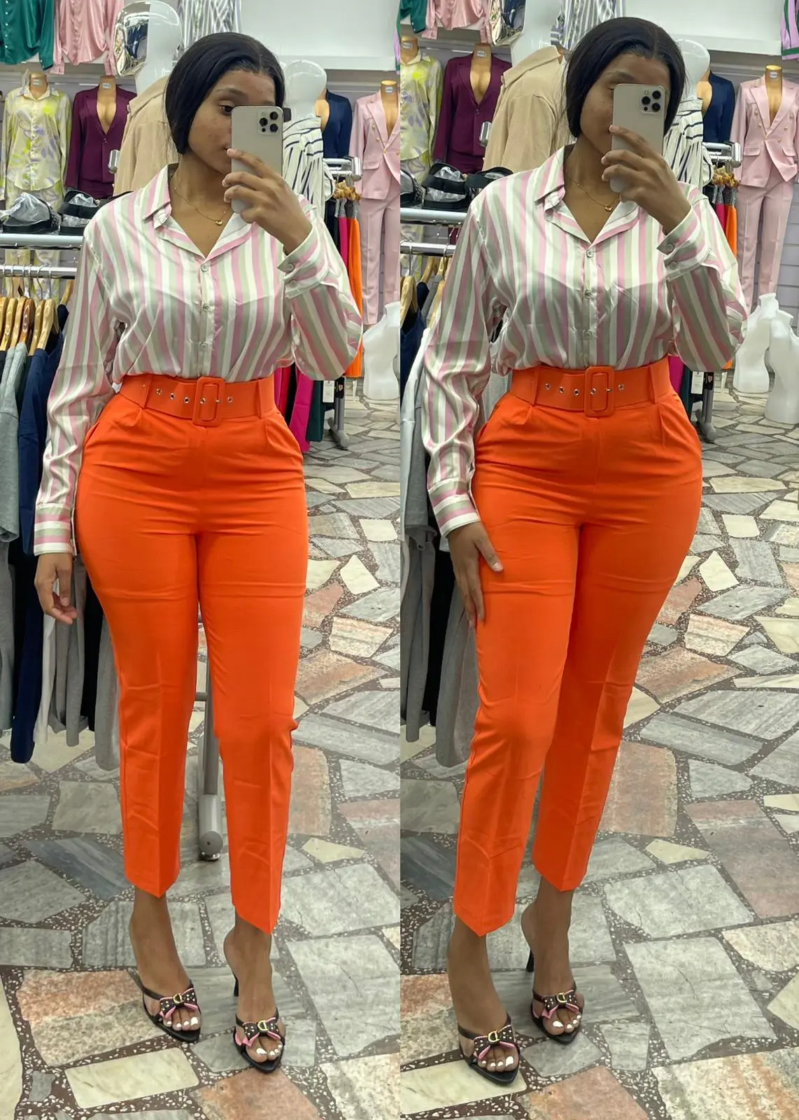 Calça Rosa Casual