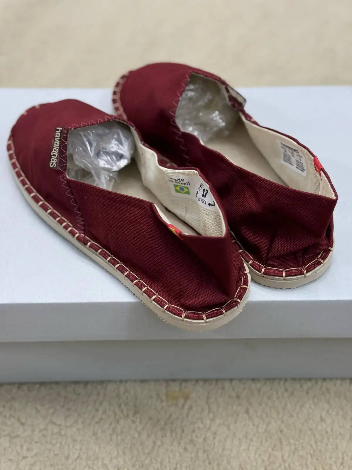 Alpargata Havaianas Trama Vinho