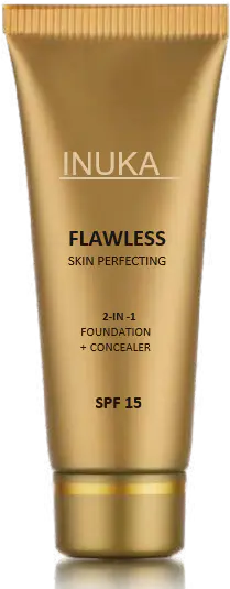 Inuka Base de Perfeição de Pele Impecável (FLAWLESS SKIN FOUNDATION) - 35ml