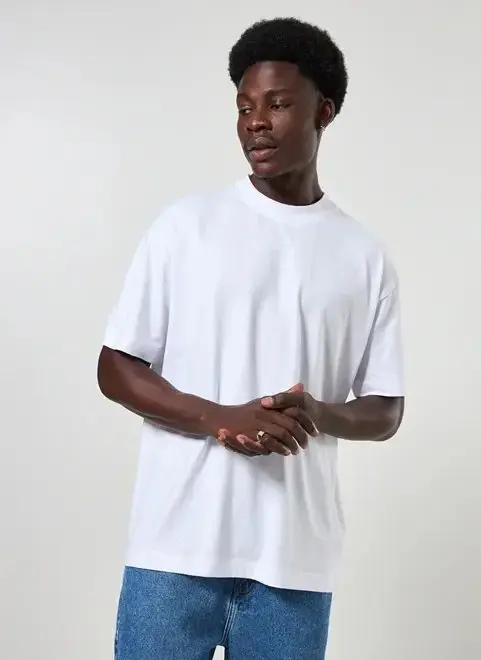 Camiseta KingSize Masculina Grande & Alta No Sweat com Gola Redonda