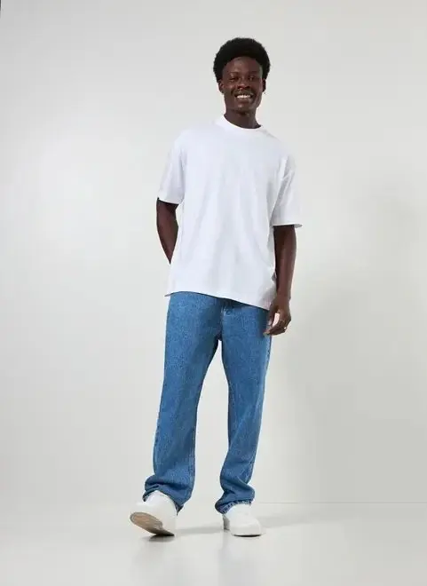 Camiseta KingSize Masculina Grande & Alta No Sweat com Gola Redonda