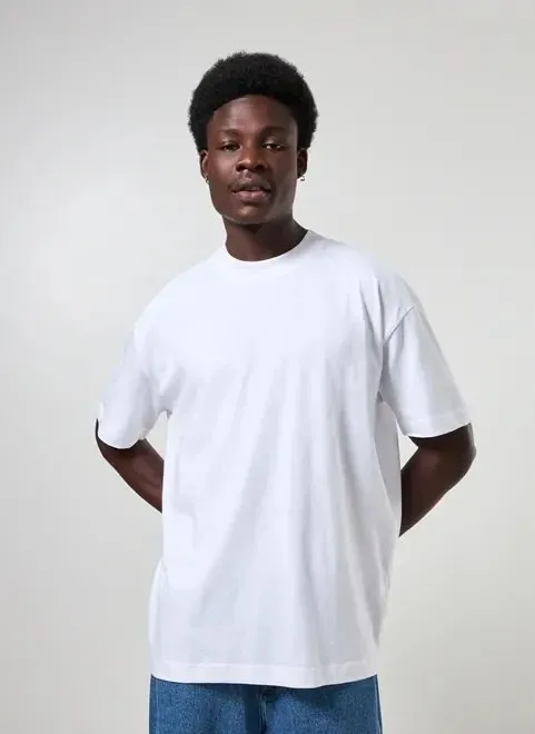 Camiseta KingSize Masculina Grande & Alta No Sweat com Gola Redonda