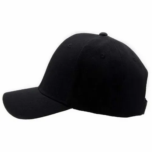 Chapéu Boné Snapback Preto Unissex Casual Ajustável