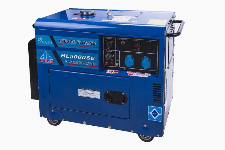 Gerador Hailin HL5000SE-(INSONORIZADO)