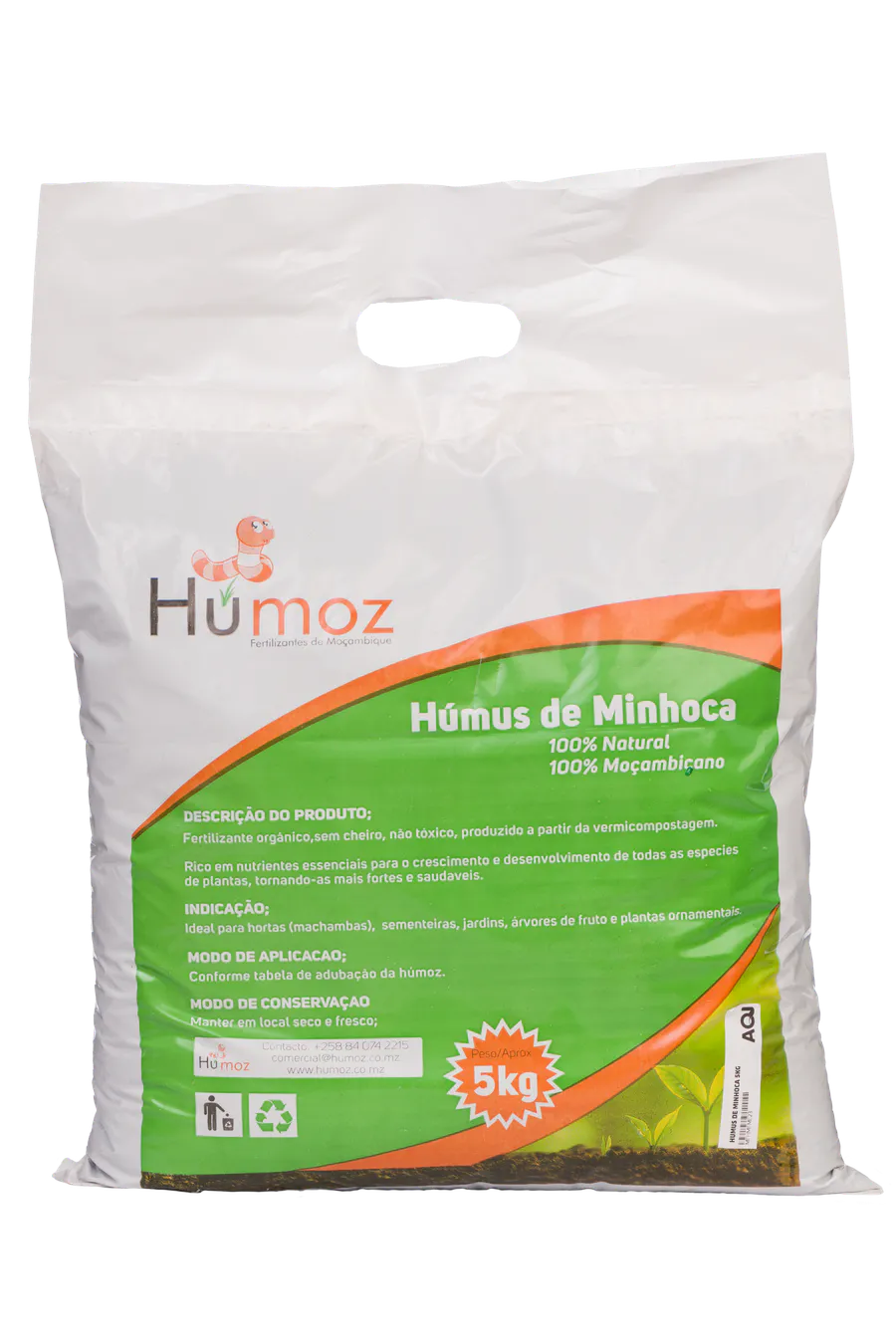 Humus de Minhoca 5KG