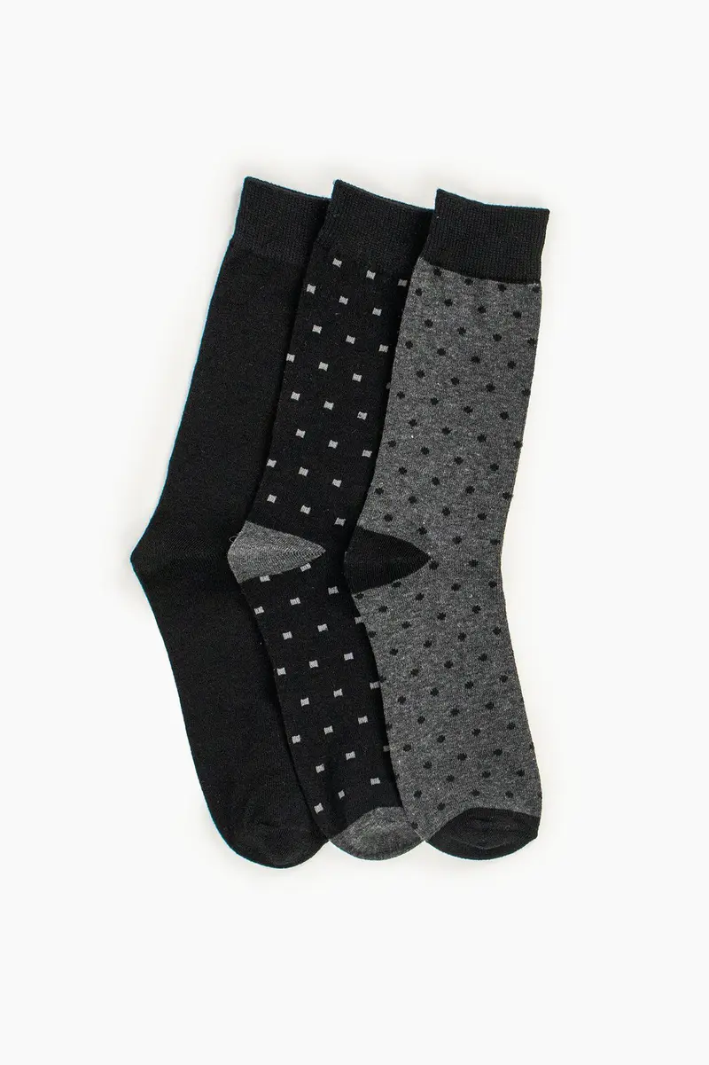 Meias curtas pack de 3 · Homem