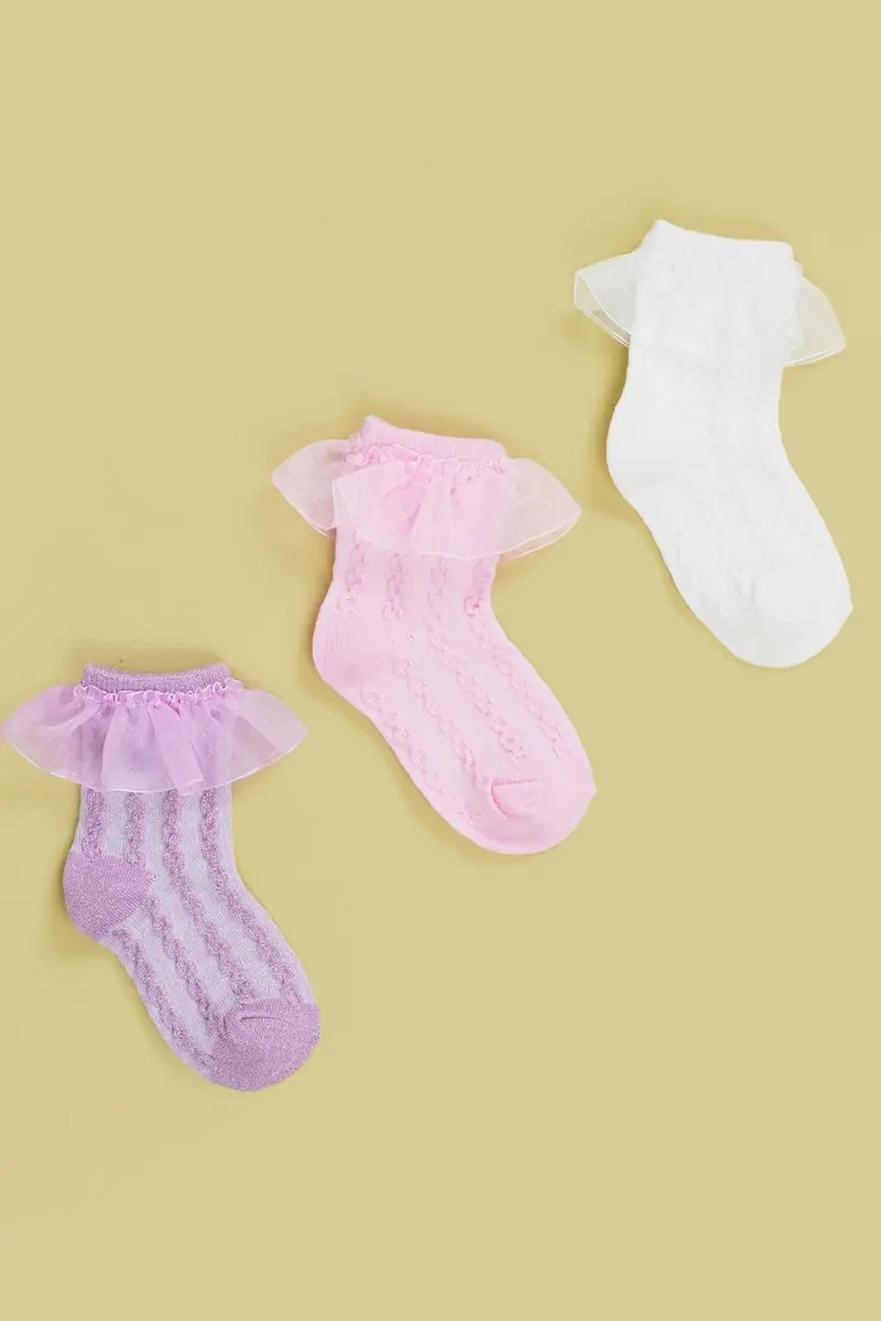 Meias pack de 3 · Bebé