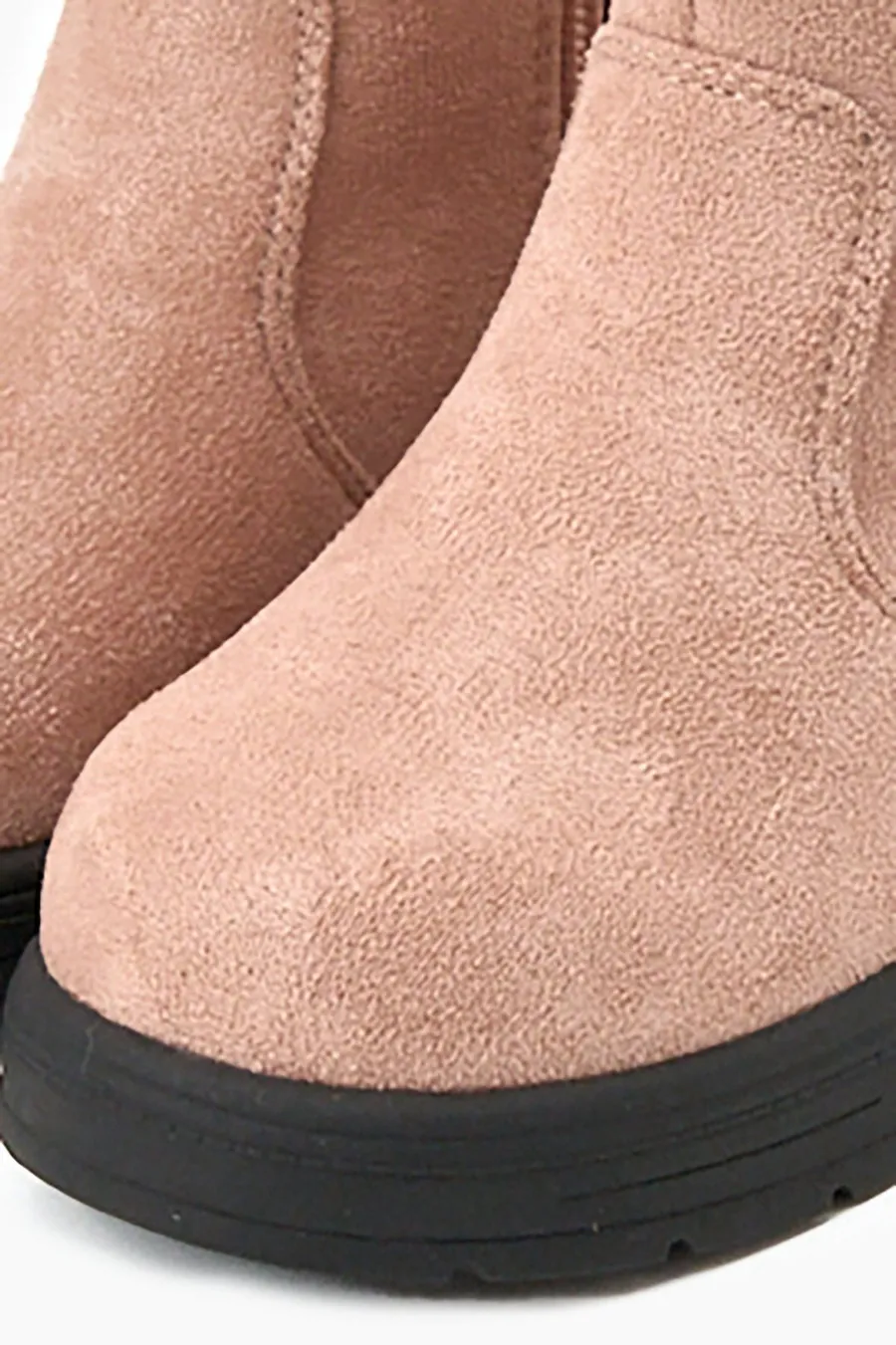Botas Chelsea em poliéster · Criança · Rosa Bebe