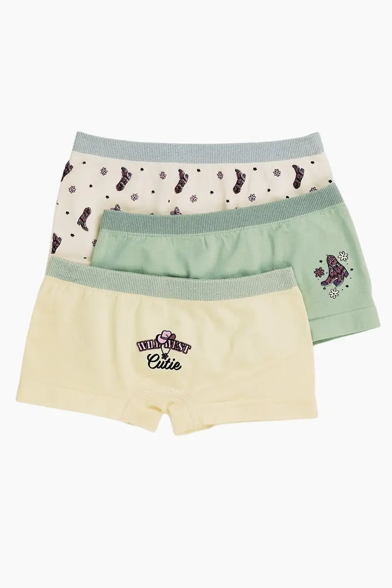 Peça Boylegs pack de 3 · Menina · Amarelo · Modelo 2
