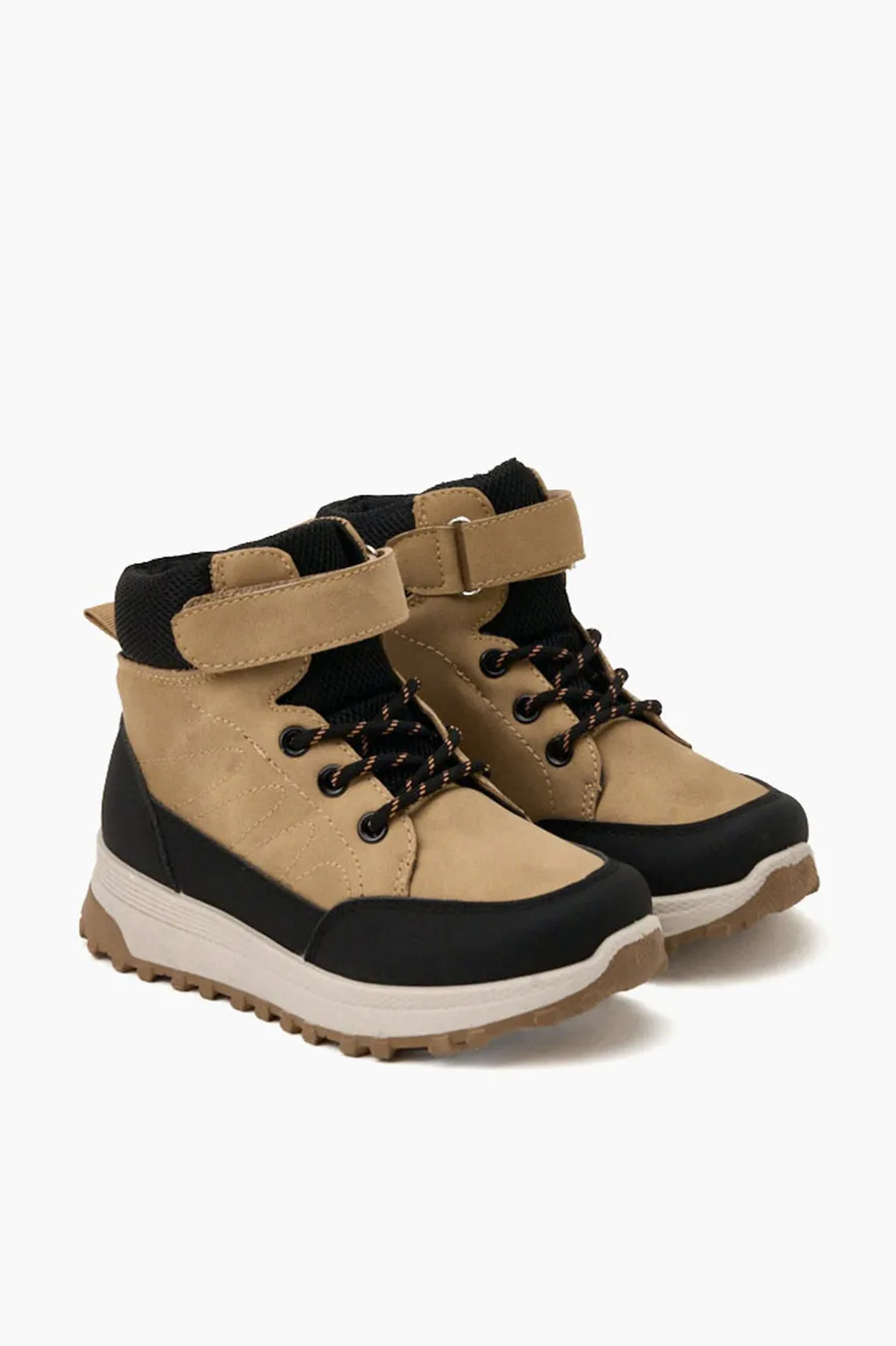 Botas com atacadores Military · Menino