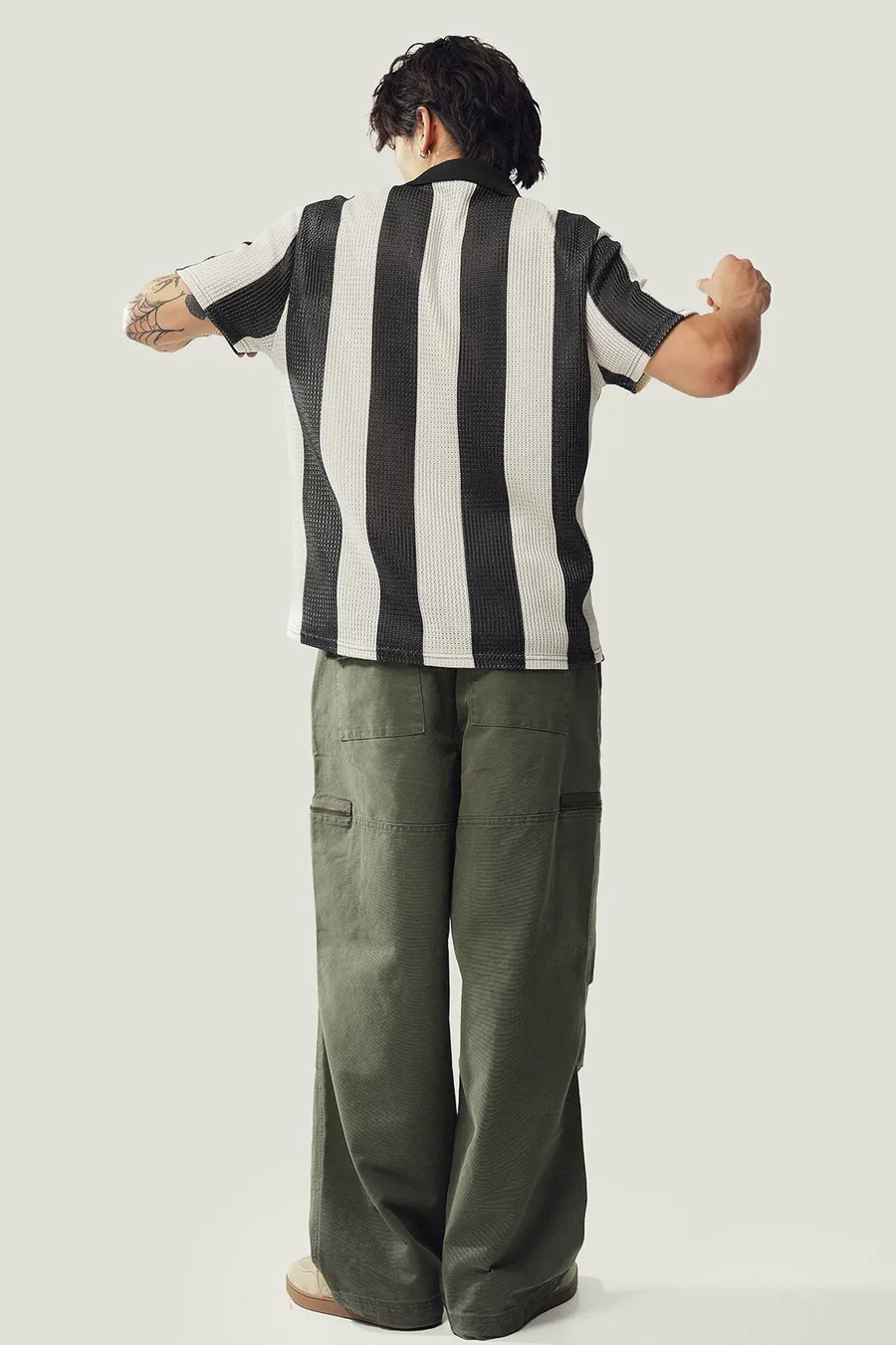 Calças Baggy · Homem