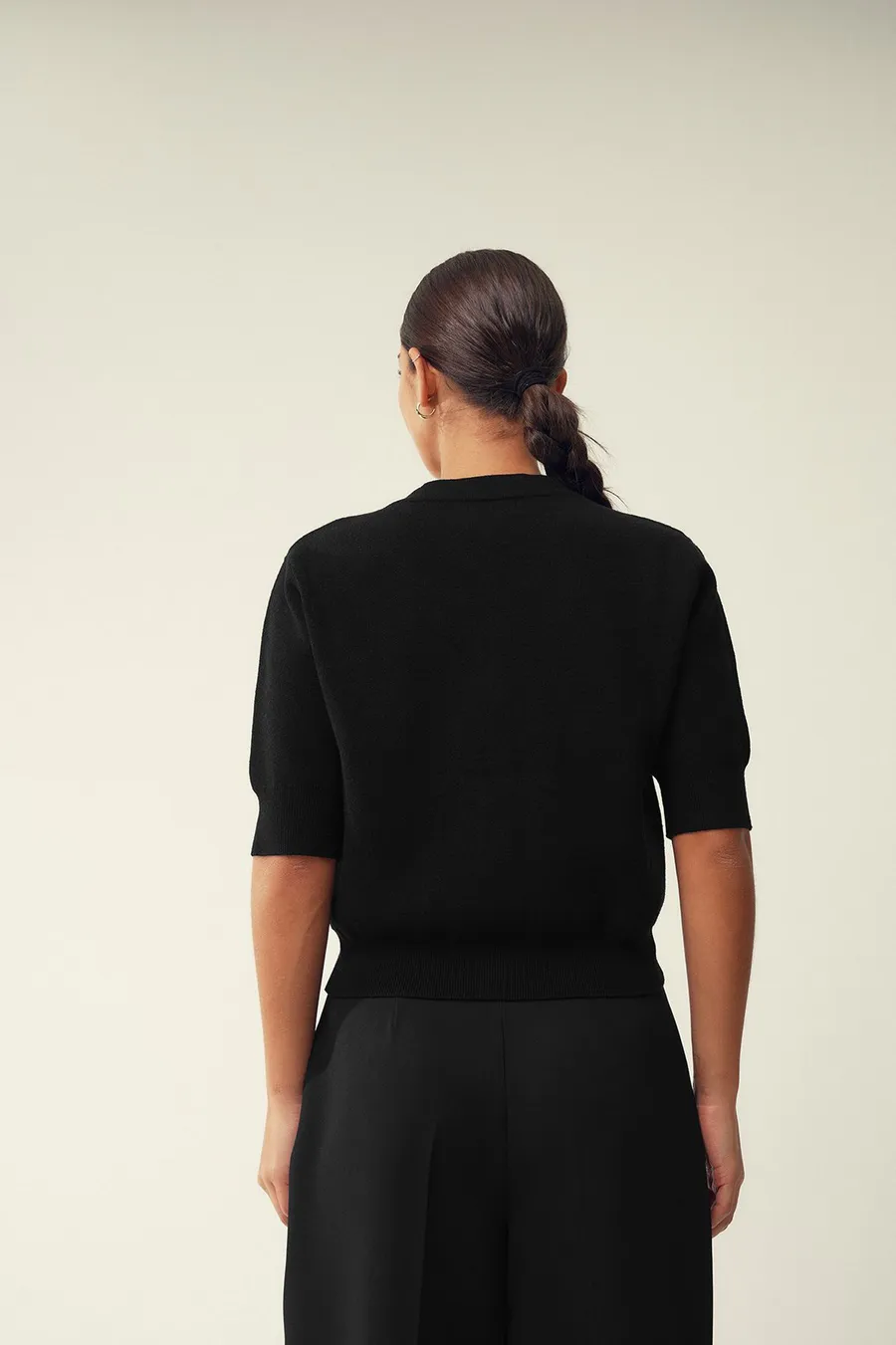 Casaco de malha · Senhora · Preto