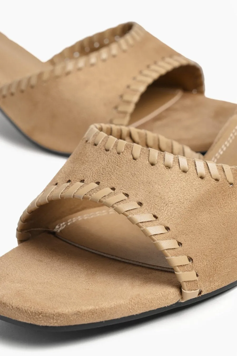 Sapatos de salto camurça Kitten · Senhora